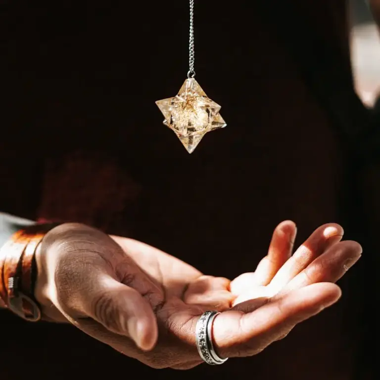 a person holding a key chain